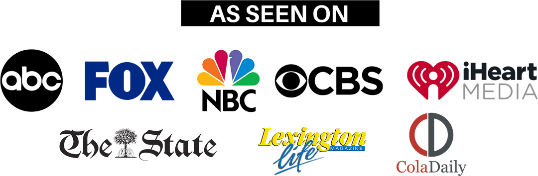 As seen on ABC, FOX, NBC, CBS, iHeart Media